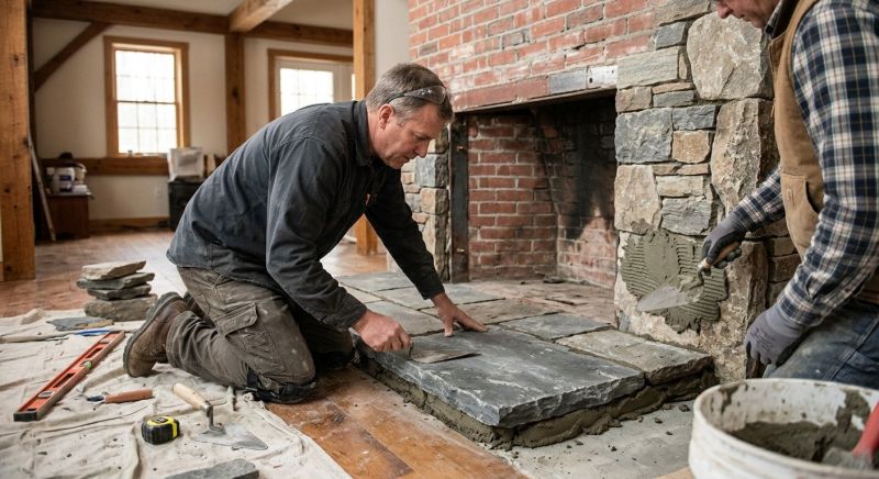Hearth Installation in Conroe, TX
